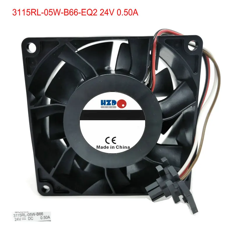 8CM 8038 24V 0.5A 3115RL-05W-B66 4Lines Cooling fan HZDO