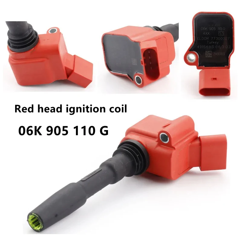 4PCS 06J 905 110 G 06H 905 110H 06K905110 G EA888 1.8/2.0TFSI Ignition Coil For Audi Q5 Q3 TT FOR VW Golf Passat B8 Seat Skoda