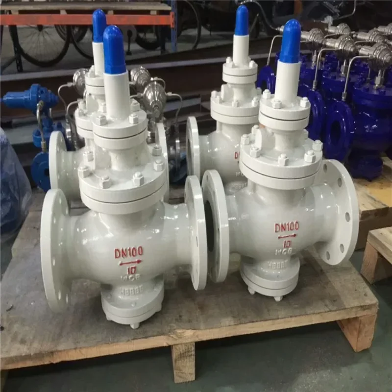 DN100 pn16  connection wcb cast steel pressure reducing valve for steam water price