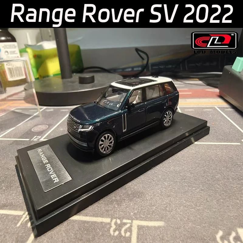 LCD 1/18 Range Rover SV 2022 Edition Legierung Kraftfahrzeug Diecast Modelle Auto Spielzeug Sammlung Jungen Weihnachtsgeschenke