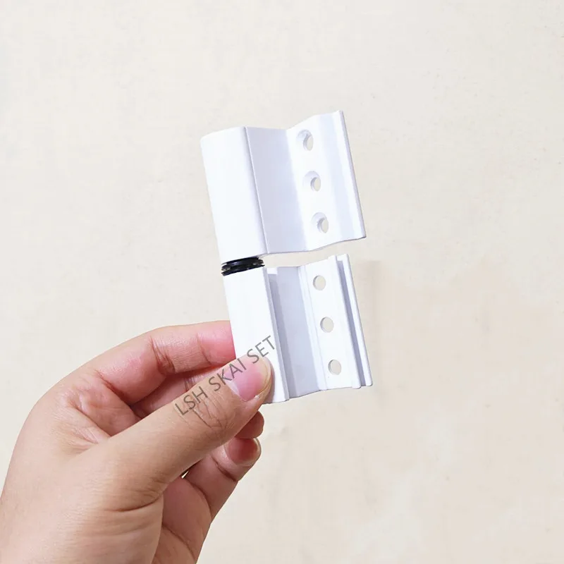 2pcs Detachable Aluminium Alloy Broken Bridge Window Hinge High Quality Insulation Window Door Hinge Page Furniture Hardware