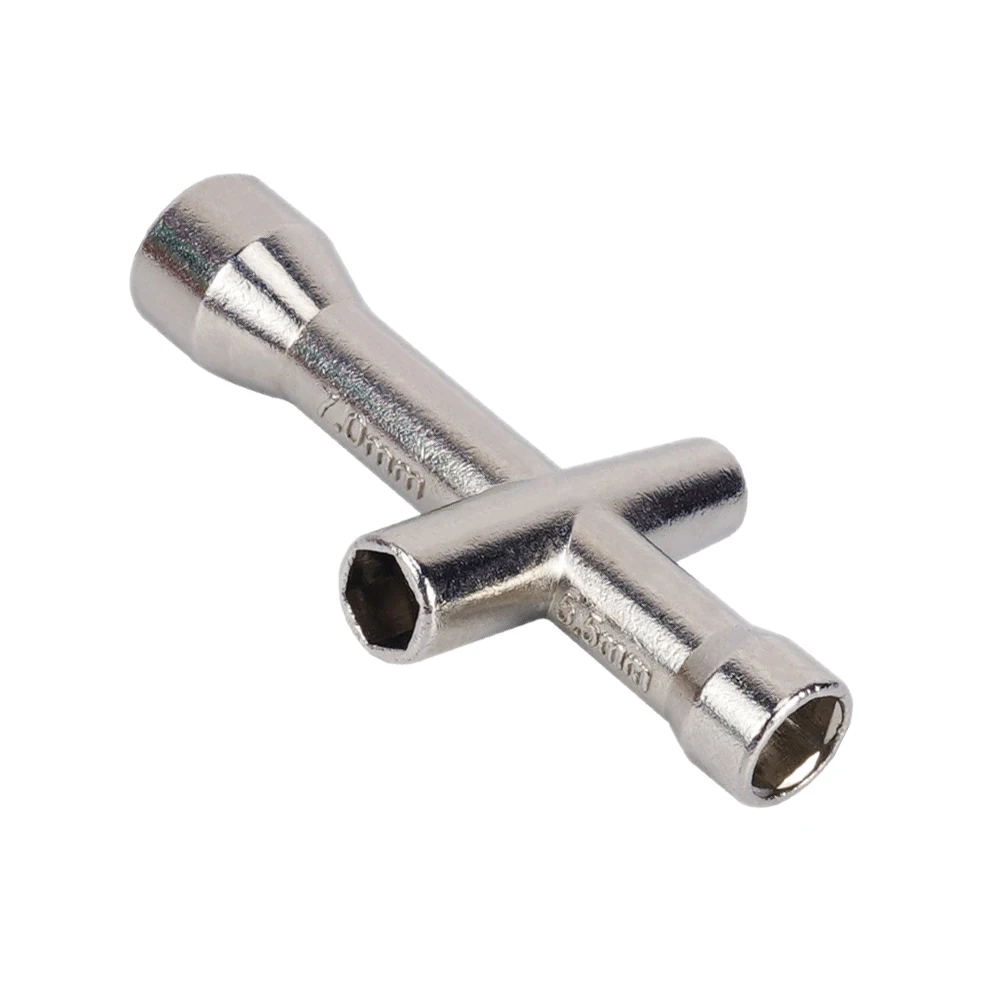 

3D Printer Tool Nozzle Wrench M2 M2.5 M3 M4 Screw Nut Hexagonal Cross Wrench For V5 V6 Bambu X1 P1P Nozzle Mini Spanner