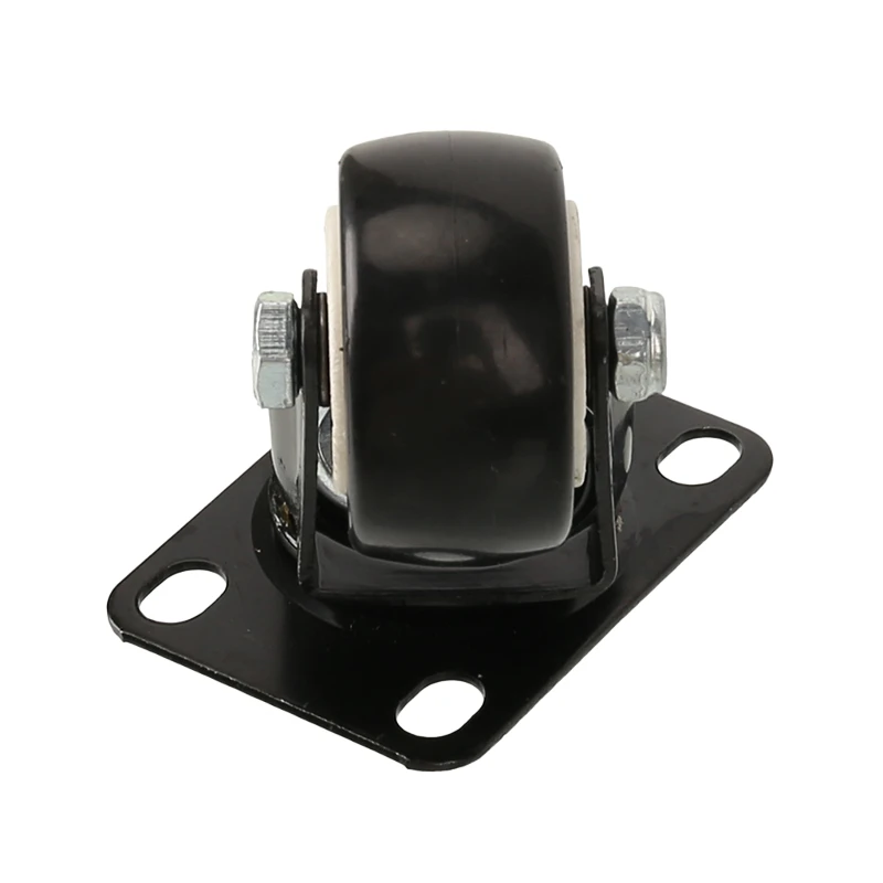 Wear-Resistant 1.5-Inch Gold Diamond Universal Wheel with Small Brake Pulley – Perfect Casters for Light Equipment Instruments