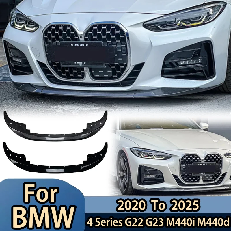 

Для BMW 4 серии G22 G23 M440i M440d 430d 430i 2020–20220 передний бампер, разделитель губ, спойлер, защита, автоаксессуары