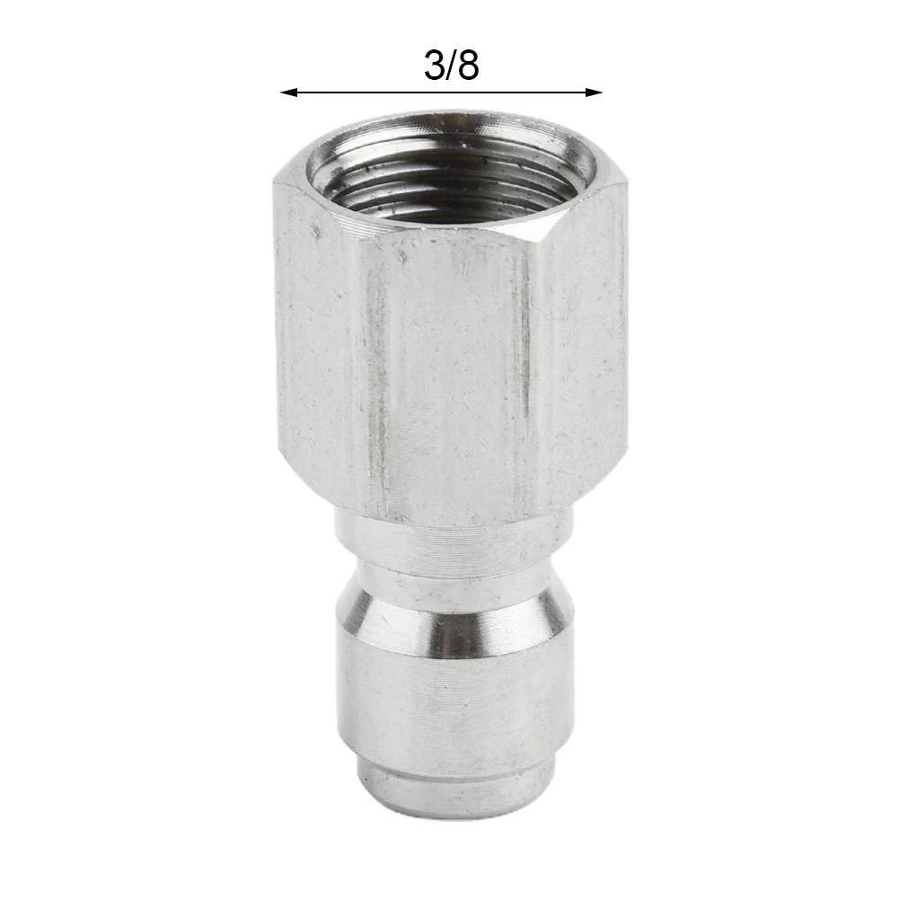 Pressure Washer Connectors 14.8mm To 3/8  Female Threaded  Coupling Quick Connect Adapter Pressure Washers Accessories