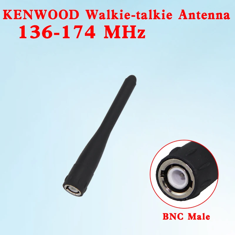 

VHF/UHF 136-174/400-470Mhz Sturdy Short Antenna for Standard (Marantz) C150 C450 Kenwood TH-28A TH-46A TK-208 Radio