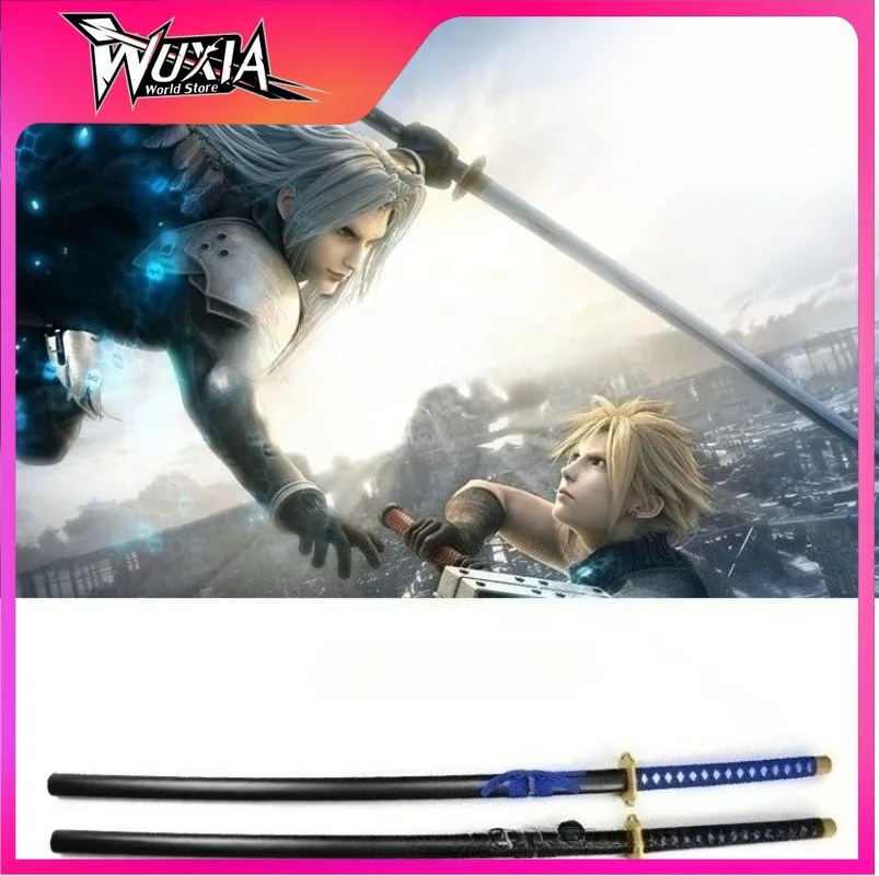 135 سنتيمتر فاينل فانتسي FF7 سيفيروث شفرة خشبية اليابانية سيفيروث السيف الخشبي ل تأثيري هالوين كرنفال الدعائم