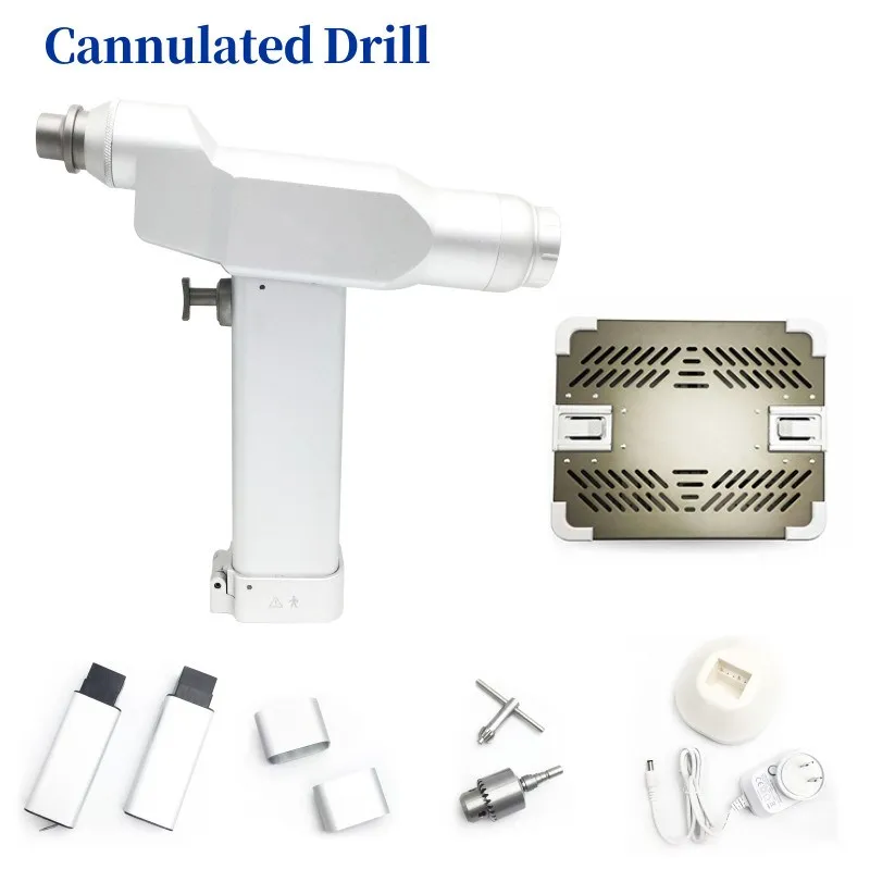 Orthopedic Cannulated drill Orthopedic Cannulated Electric Bone Drill Bits Machine Orthopedic surgical Set With Case