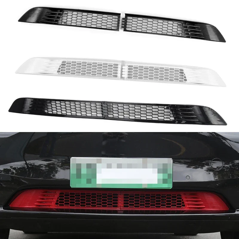 Segmented Insect  Proof Net Anti Dust Garbage Inner Grill Matte Black Air Inlet Protection Cover For Tesla Model Y  Accessories