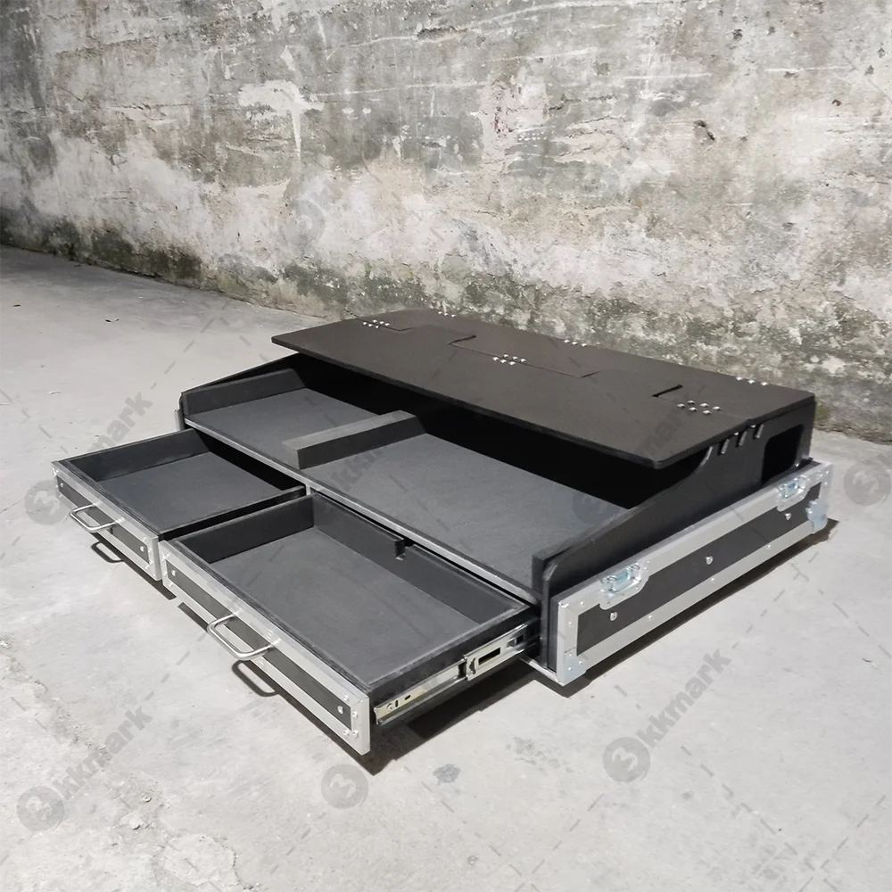Customized Lighting Controller Console Flight Case for GrandMA2 GrandMA3 OnPC CommandWing Faderwing