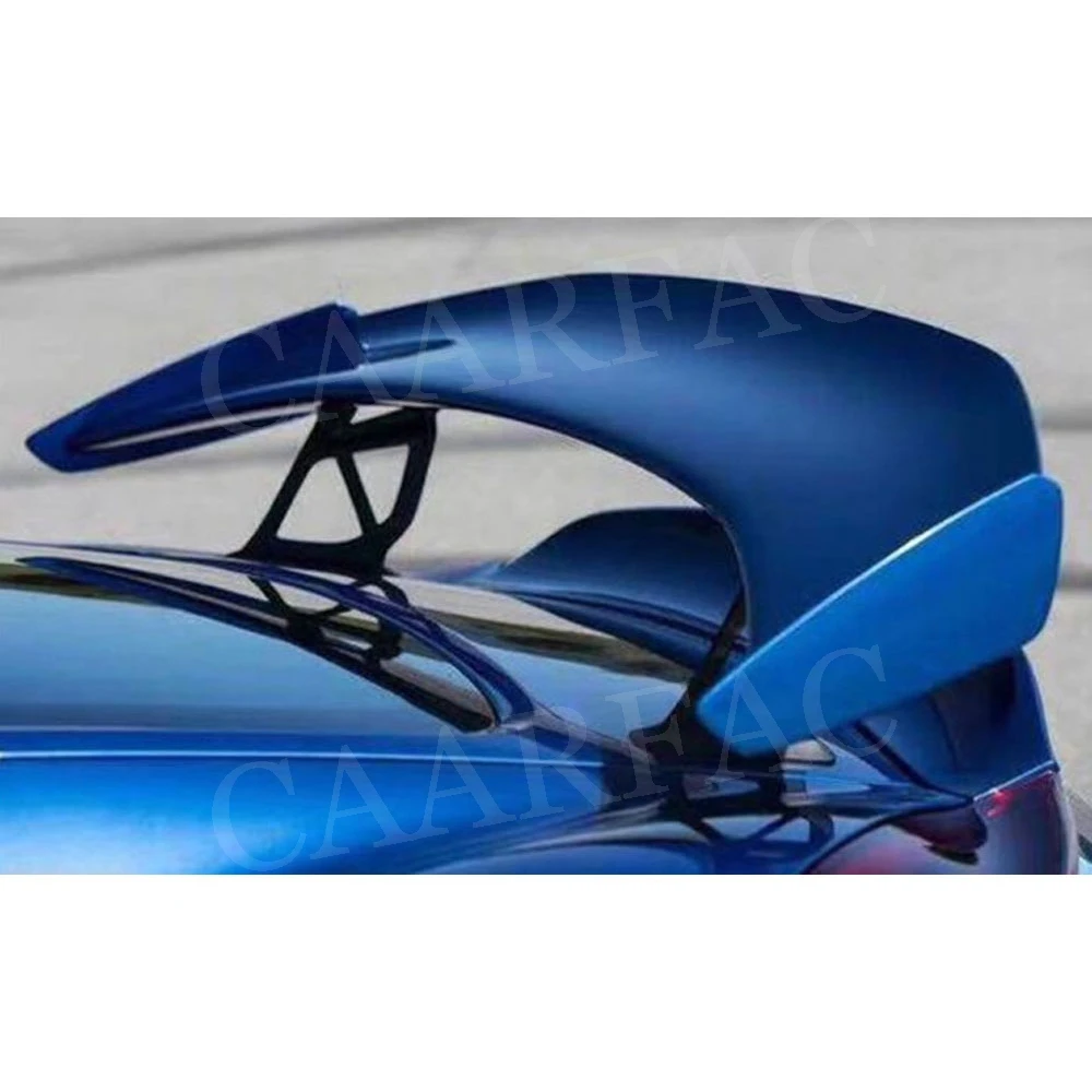 Dry Carbon Fiber Car Racing rear lip tail spoiler wing For Porsche Cayman Boxster 981 986 987 718 GT4 GT 2016 2017 2018 2019