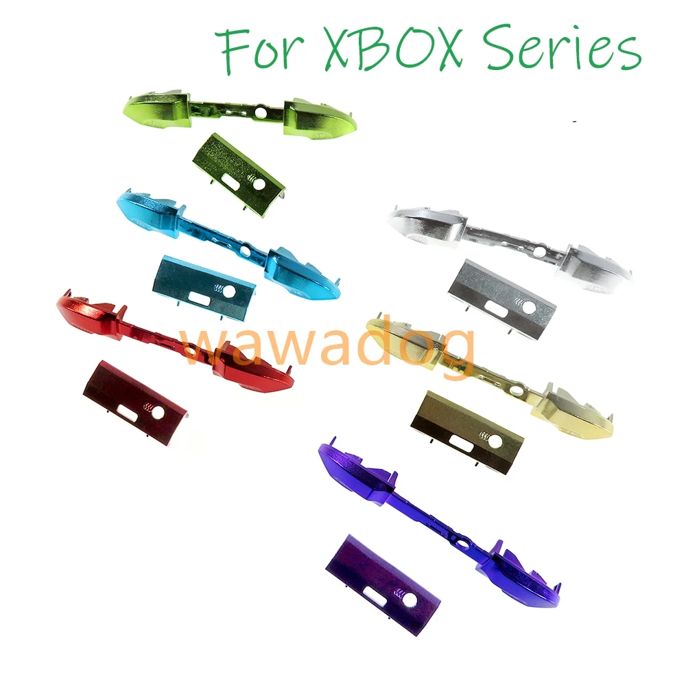20sets Electroplated For Xbox Series X S XSX XSS Core Controller RB LB Bumper Middle Bar Holder Repair Parts