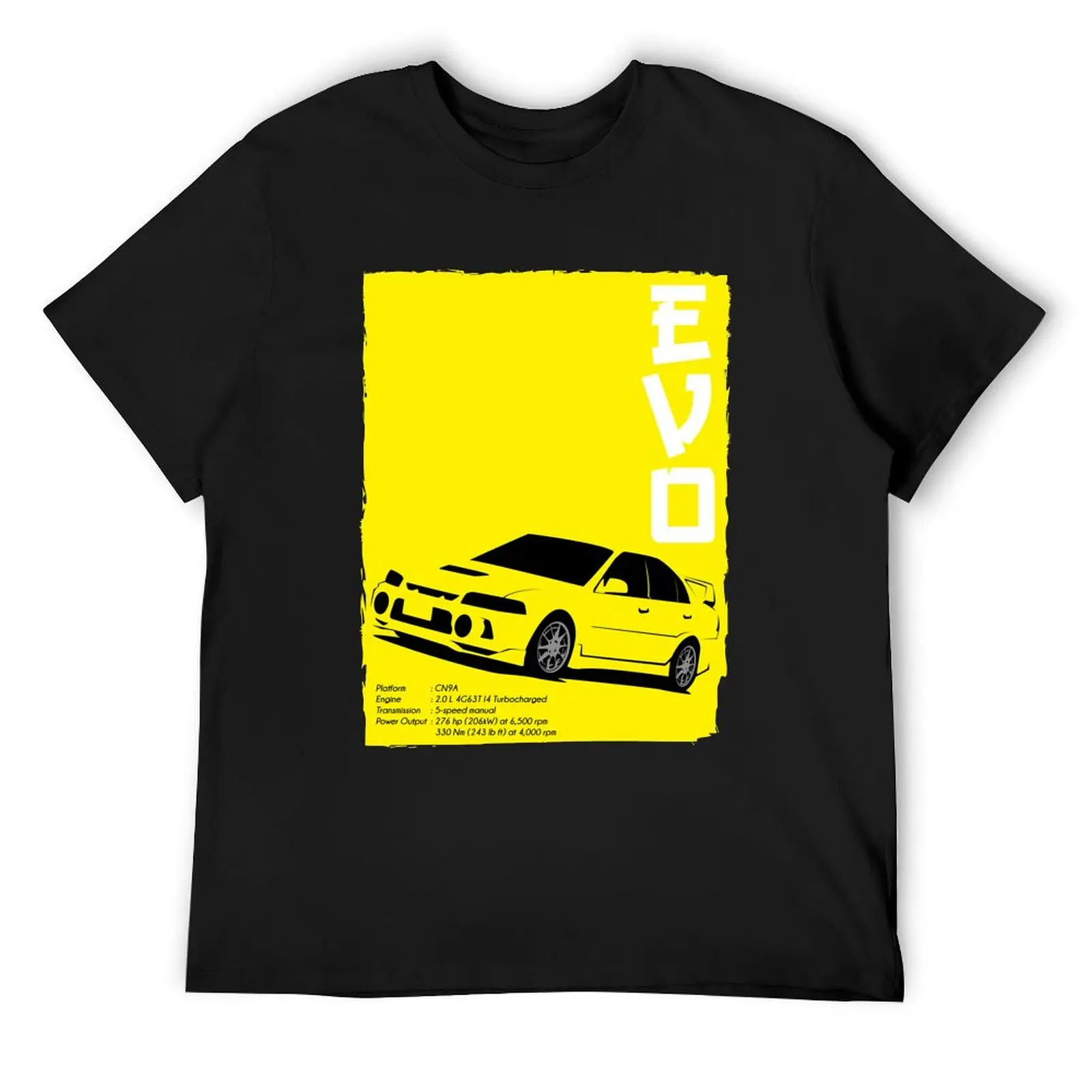 Retro Lancer Evolution Iv T-Shirt anime t shirts custom shirt mens t shirts pack