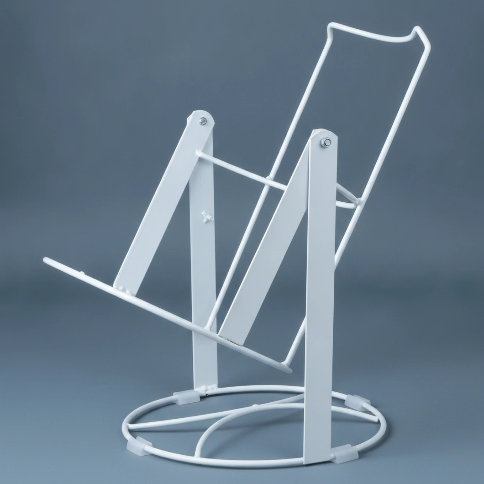 Water Dispenser Support Stand with Pivoting Cradle Stable Inverted Bottled Water Dispenser Holder Space-Saving Portable