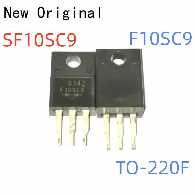 Neue und originale Sf10Sc9 F10Sc9 To220F Schottky-Gleichrichter (Sbd) 90V 10A