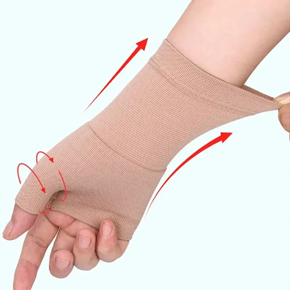 1Pair Compression Arthritis Gloves, Wrist & Thumb Support Sleeve for Unisex, Perfect for Carpal Tunnel, Wrist Pain & Fatigue