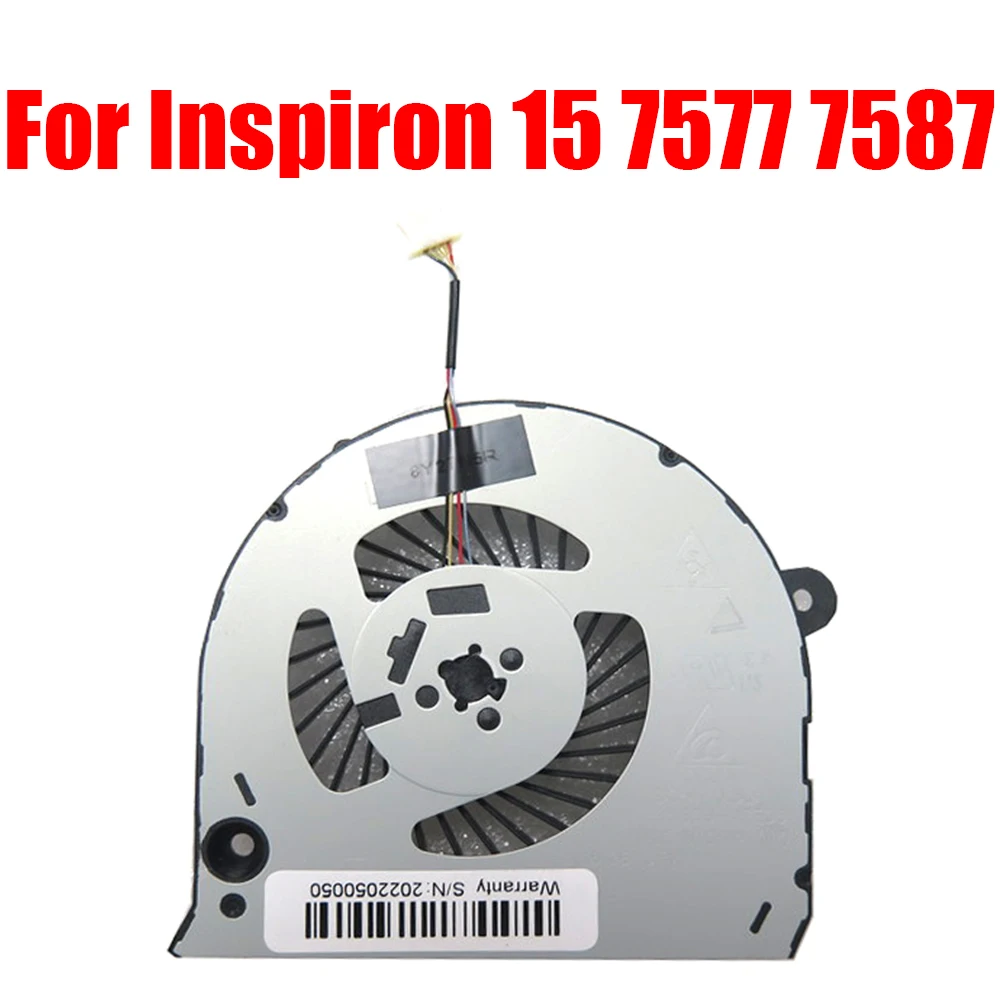 

Laptop CPU Fan For DELL For Inspiron 15 7577 7587 NS85B00-17E06 DC5V 0.5A New