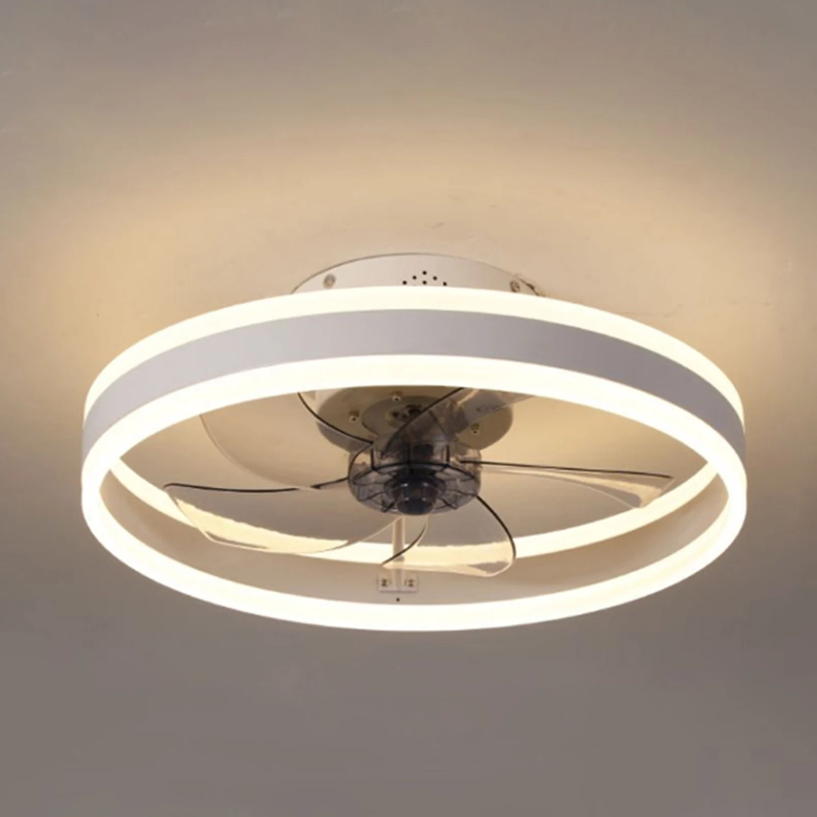 Ceiling Fans light Led Remote Control Three-level Wind Speed Living Room Dining Room Bedroom with Remote Control