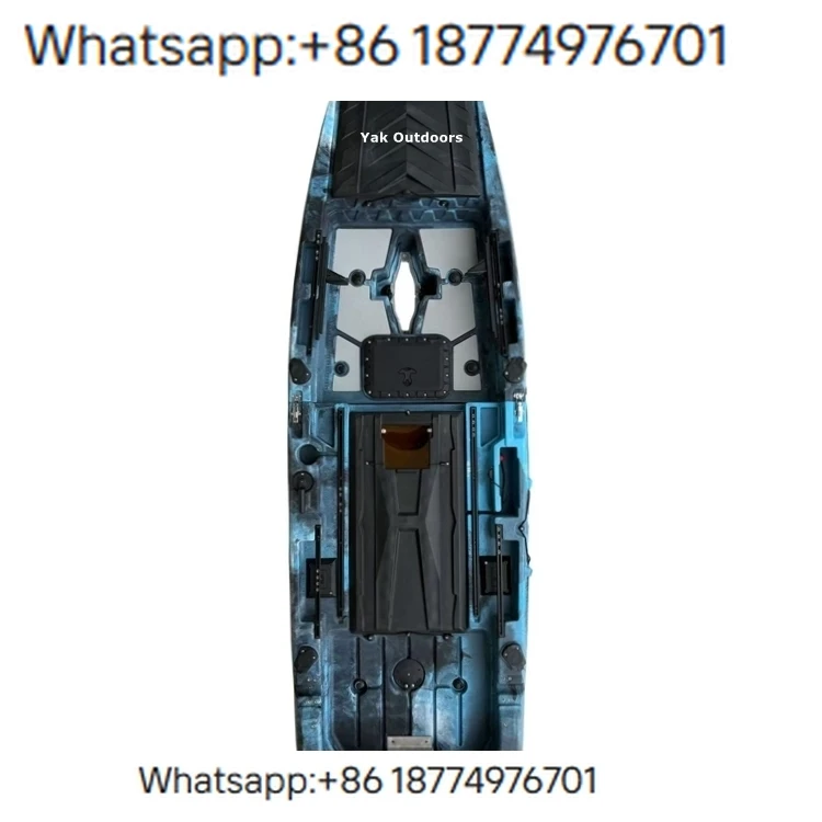 OUTDOORS Modular Pedal Drive Fishing Ka 1 Person 3m Long Durable HDPE Material Detachable Design 3-Year Warranty GPS