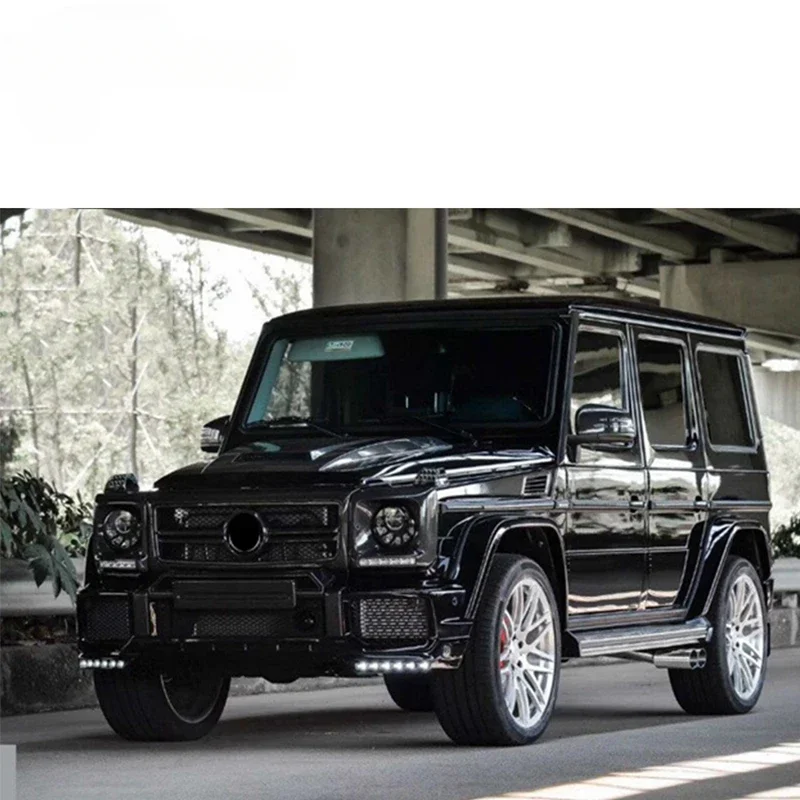 

G-Class W463 G63 GT Стильная передняя решетка из углеродного волокна, автомобильные решетки 1990-2018 года, сетчатый передний гриль