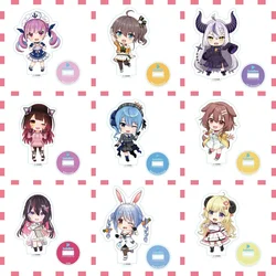 Hot Anime Hololive Connect The World Acrylic Display Stand Model Office Desktop Sign Gift Doll Collection 10cm