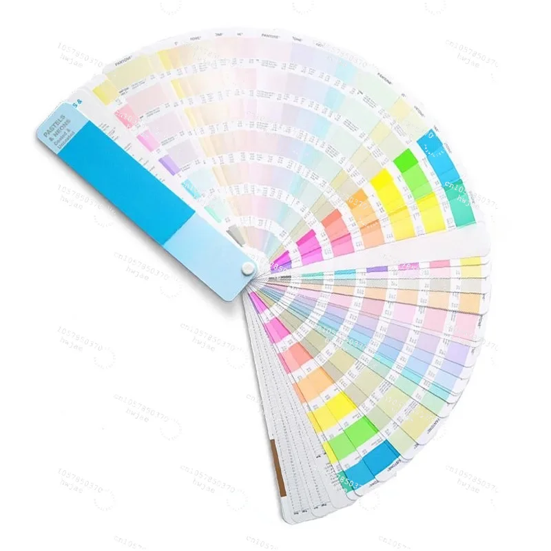 For PANTONE PASTELS & NEONS GG1504 Color Guide Coated Uncoated No.9 Starting Colors