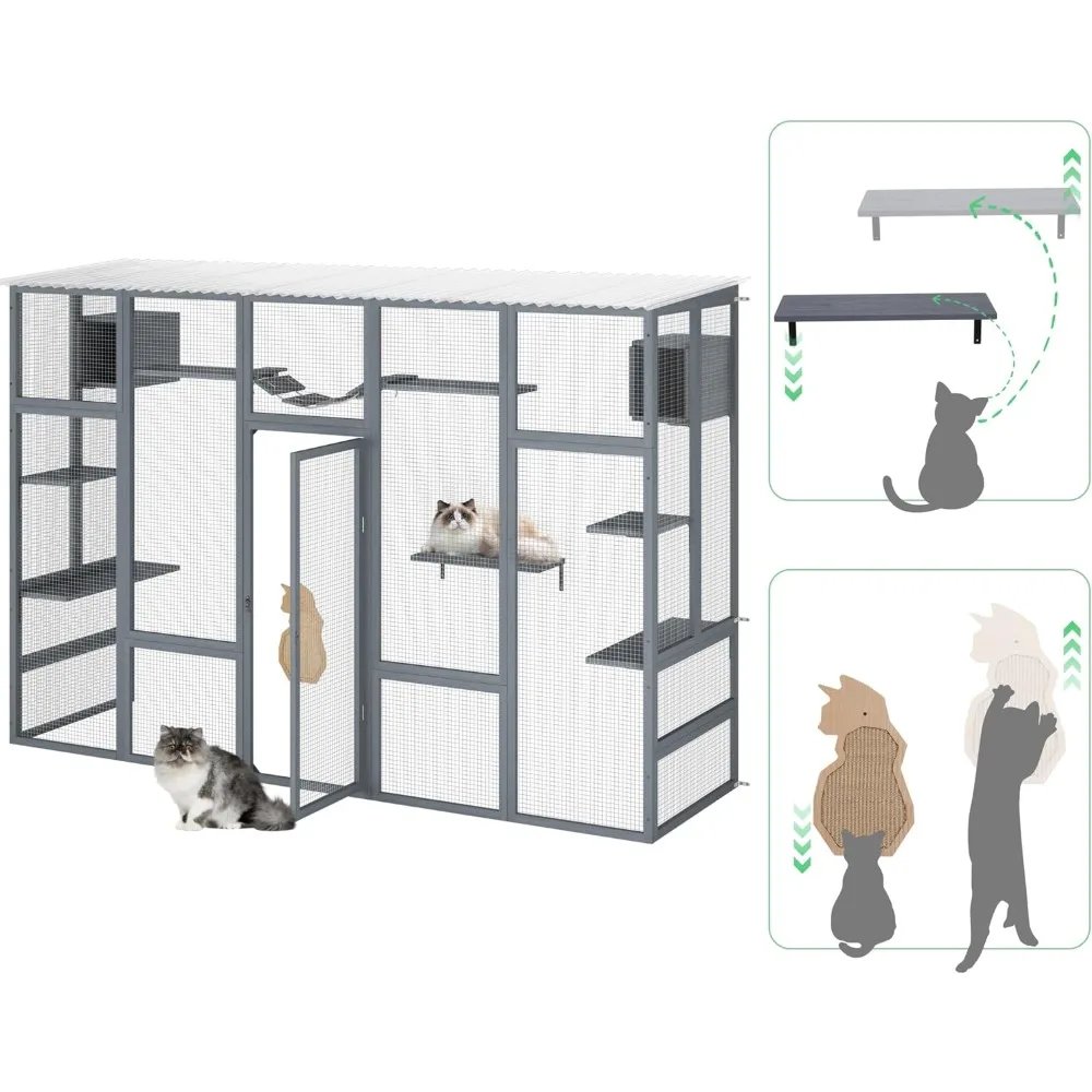 Cat Outdoor Enclosure for Window,104