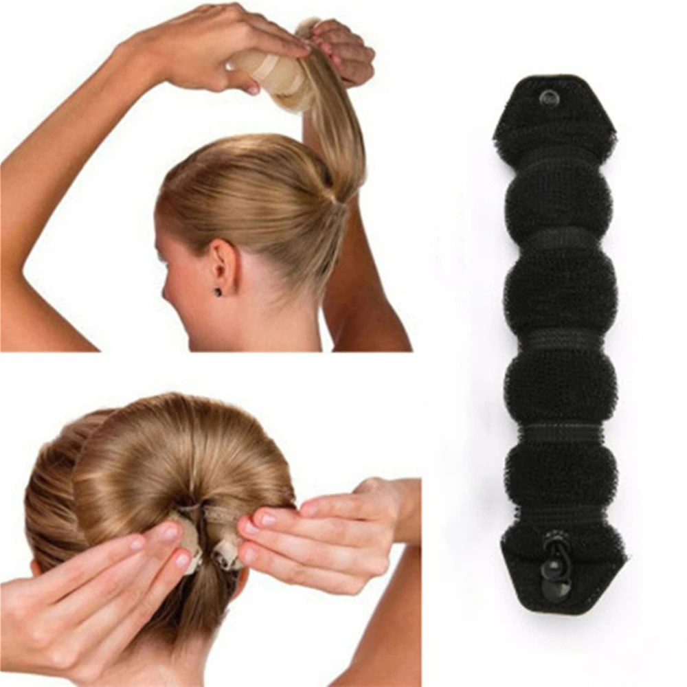 1pc Magic Roll Foam Sponge Fashion Hair Bun Maker Donut Hair Styling Tools Hairstyle Hair Accessories for Girls