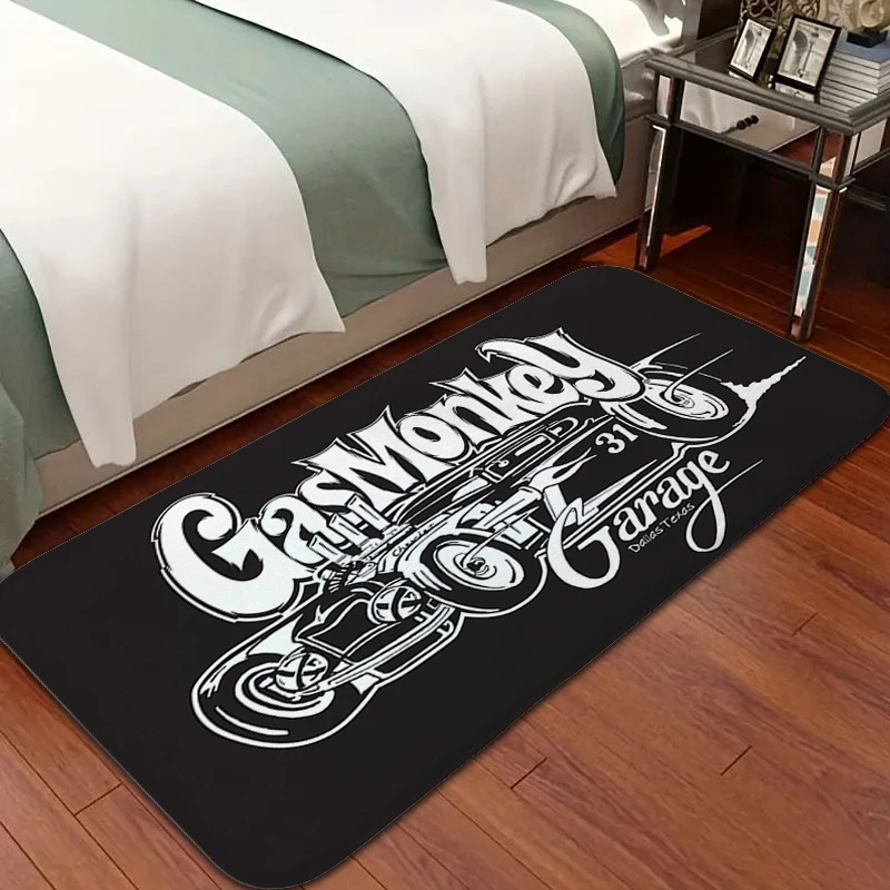 

Rug for Bedroom G-Gas Monkey Doormat Entrance Door Balcony Non-slip Floor Mat Corridor Carpet for Kitchen Home Decor Items