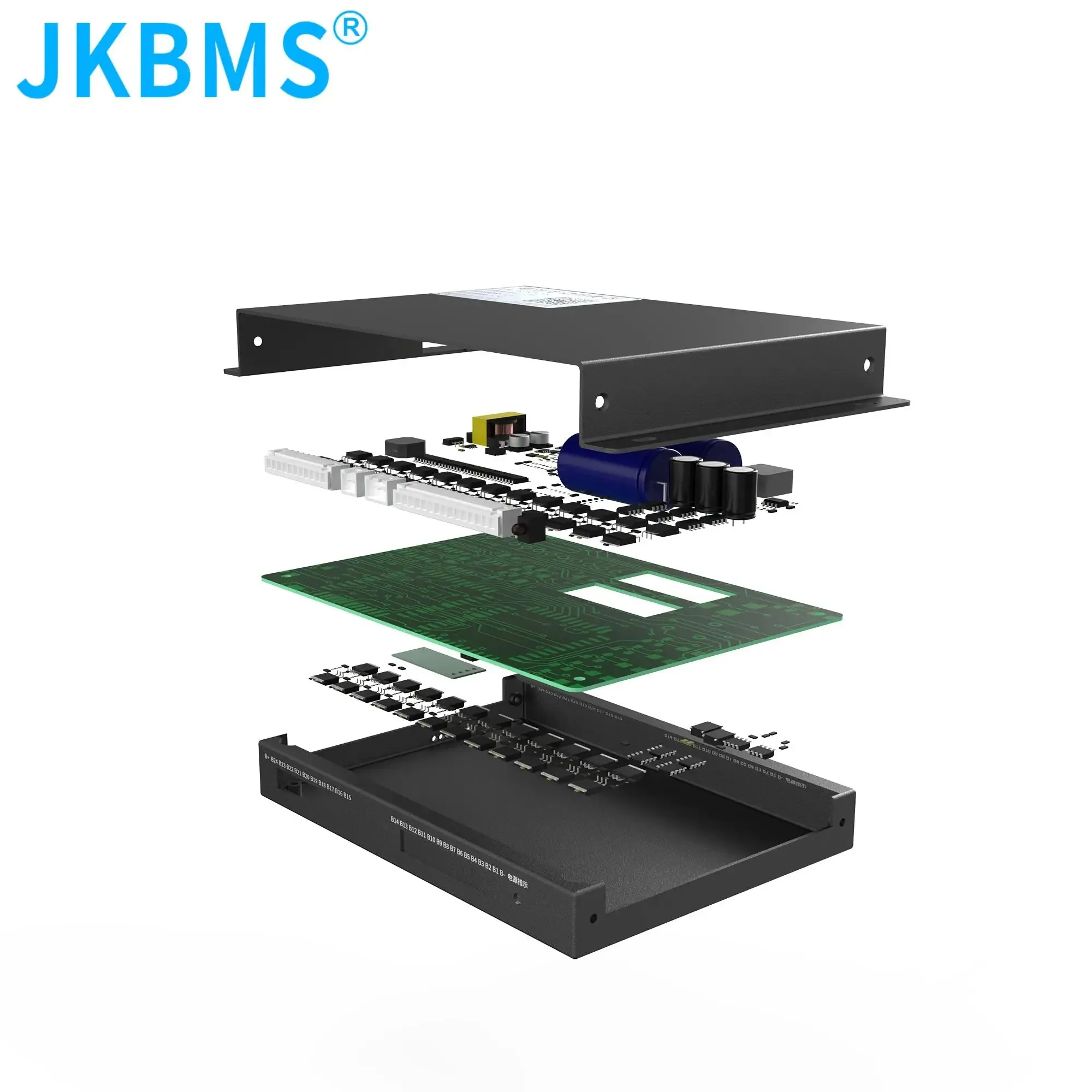 JKBMS Smart Active Balancer 4A24S 8S 13S 16S 20S 24S Supercapacitor Li-ion Lifepo4 LTO Battery Bluetooth App Storage Balance