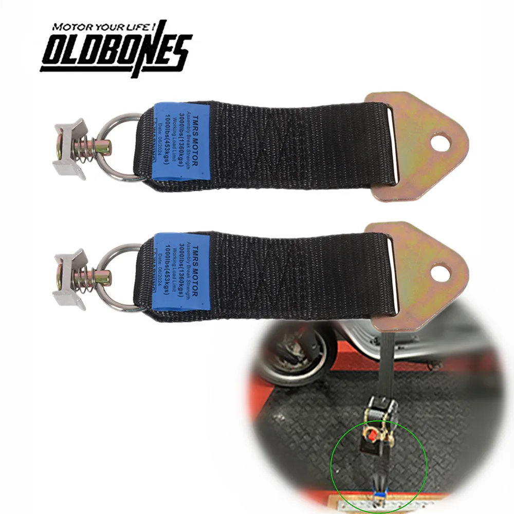 Cargo Adapter Straps Universal For Tie Down Belts With Automatic Rollup Auto Retractable Easy To Carry Fixed with O Ring