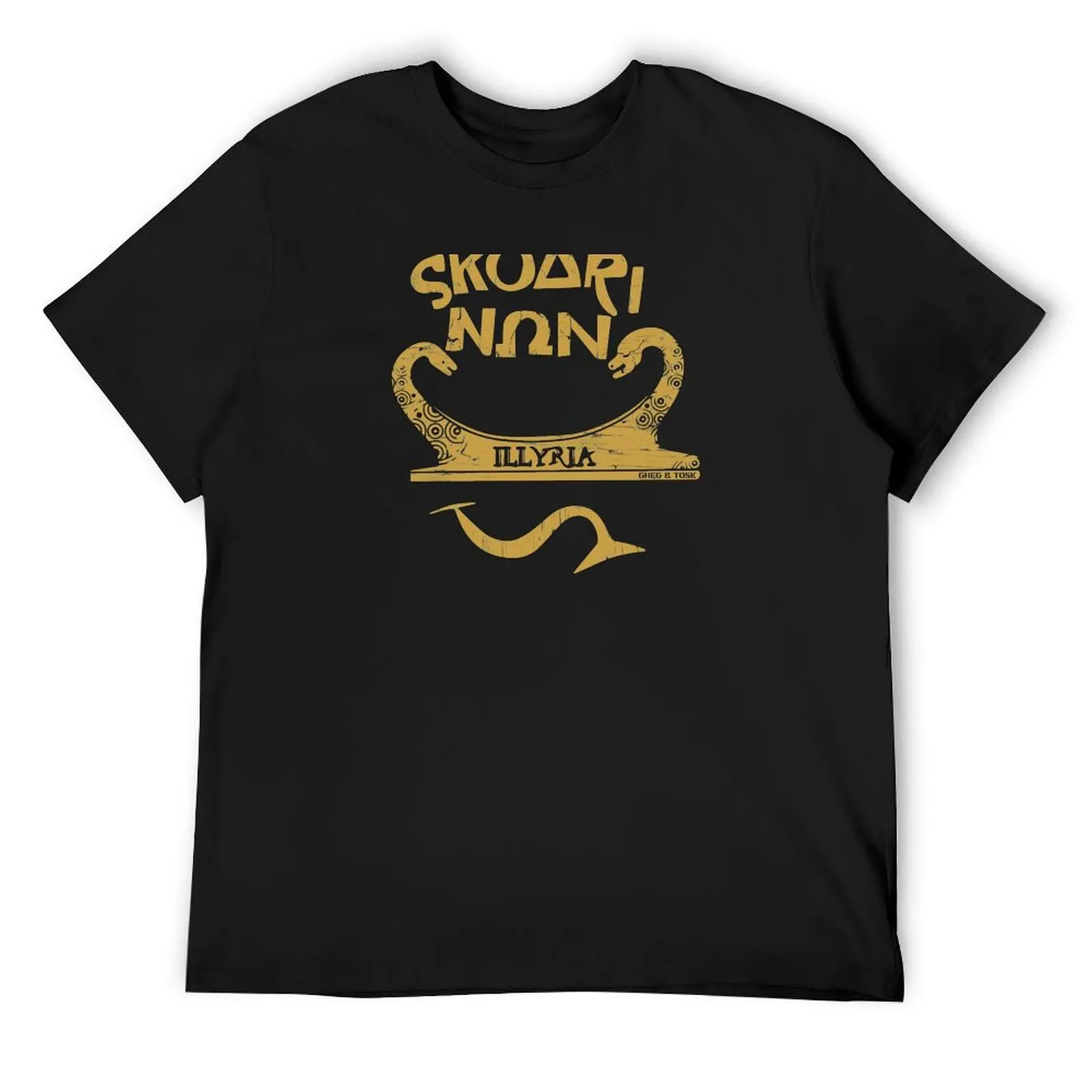 

Ancient Illyrian Ship - Gold T-Shirt anime stuff new gifts and t-shirts customs funny t shirts for men