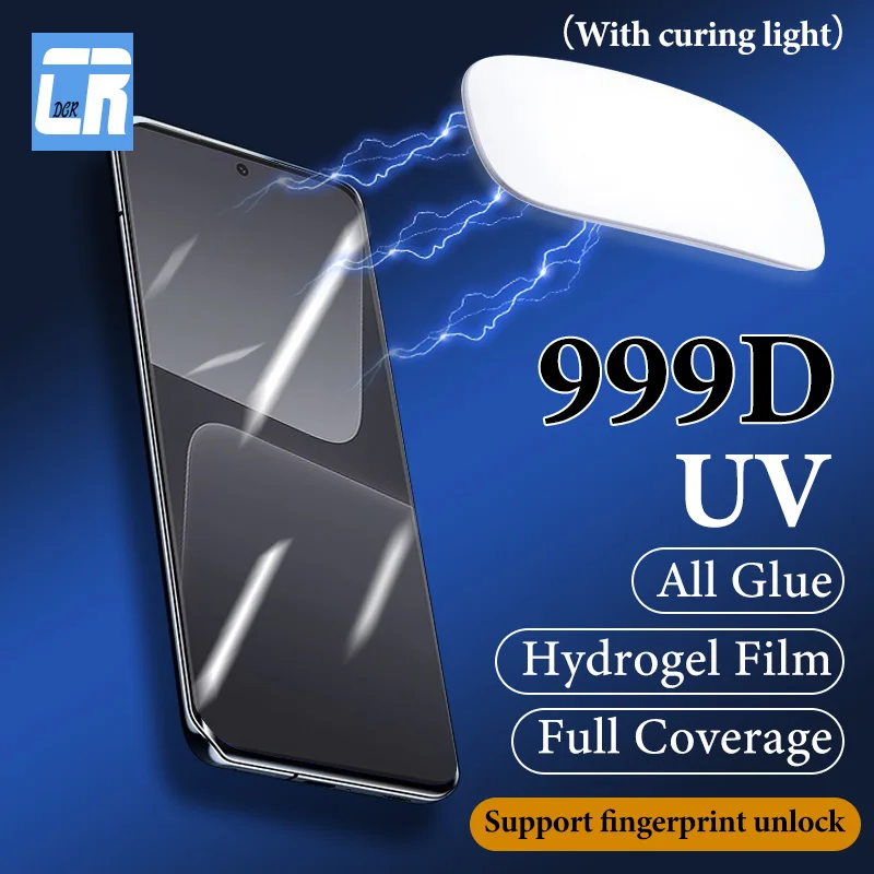 

UV Hydrogel Film For Xiaomi 13 12X 12 11 Lite 5G NE Screen Protector For Mi 12T 11T Poco M5S M4 F4 F3 X4 X3 GT F2 Pro Not Glass