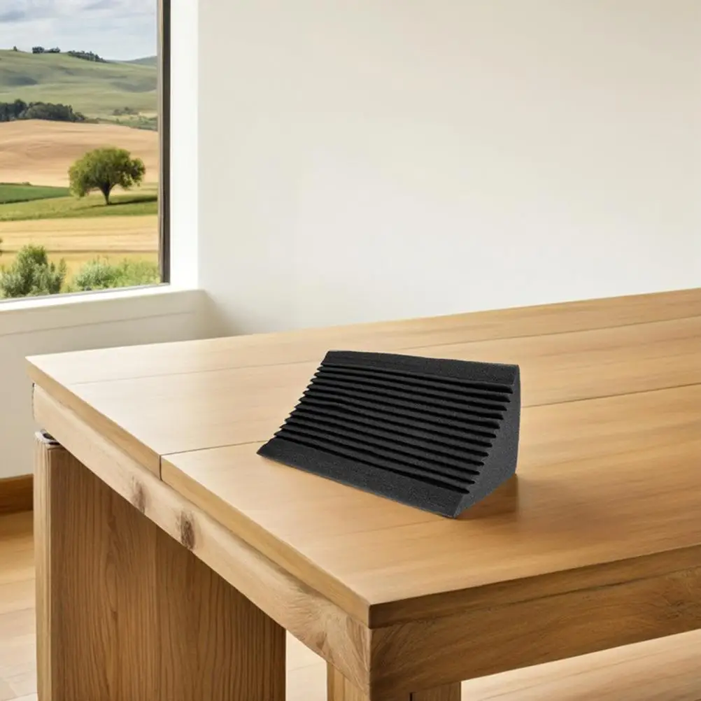 Panneaux insonorisants en coton absorbant le son basse fréquence, carreaux muraux acoustiques, blocs de réduction du bruit, conception professionnelle facile, 4 pièces