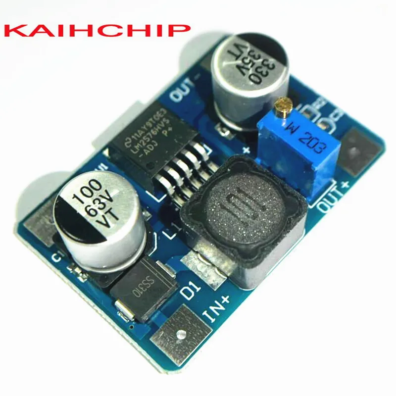 LM2576HV DC-DC Step Down Adjustable Power Supply Buck Module DC-DC 5V-60V Input 1.25V-26V Output