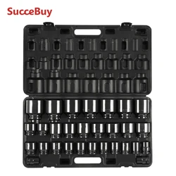 SucceBuy Impact Socket Set 3/4 Inches 29 Piece Impact Sockets 6-Point Sockets Rugged Construction CR-M0 3/4In Drive Socket Set