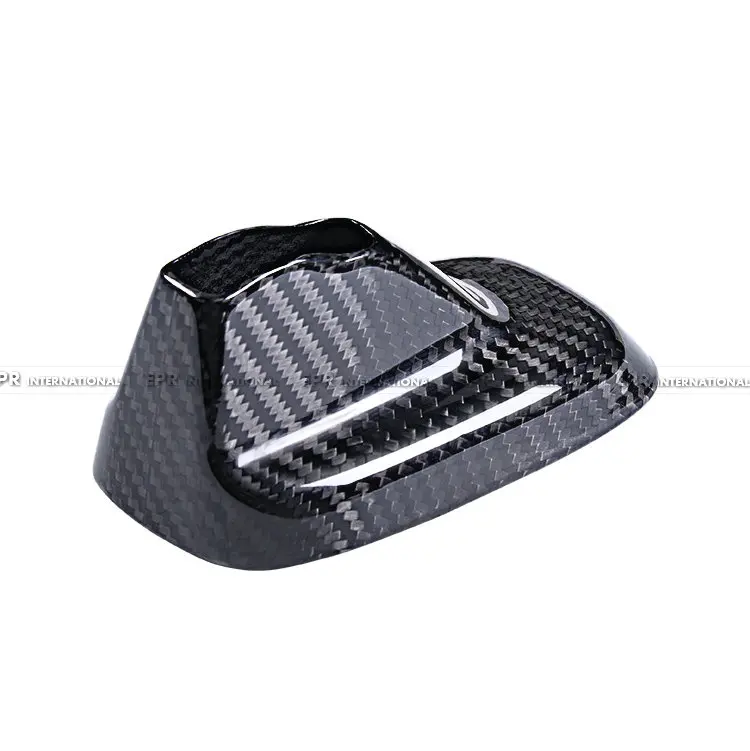 Dry carbon Car Antenna Aerial Trim For Mini F54 F56 Clubman Countryman Mini Cooper Accessories Auto Exterior Trim