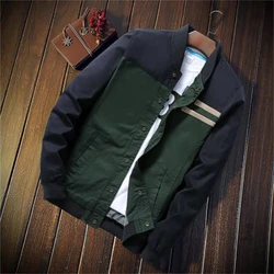Male Streetwear Hip Hop Slim Pilot Coats Men Baseball Windbreaker Clothing New Autumn Outerwear Mens Bomber Jacket Fashion 5XL