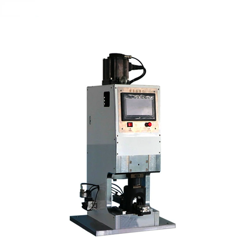 High-speed servo crimping machine, tubular copper nose wire terminal machine, 30t large square, 10t hexagonal four-point