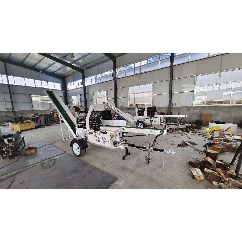 FP-480FE 4-Way Hydraulic Firewood Processor Wood Cutting and Splitting Machine