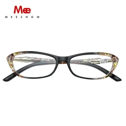 Messhow Reading Glasses Women's Glasses Metal Vintage Eyeglasses Cat Eye Bio Based Gafas De Lectura Presbyopia +1.75 1679