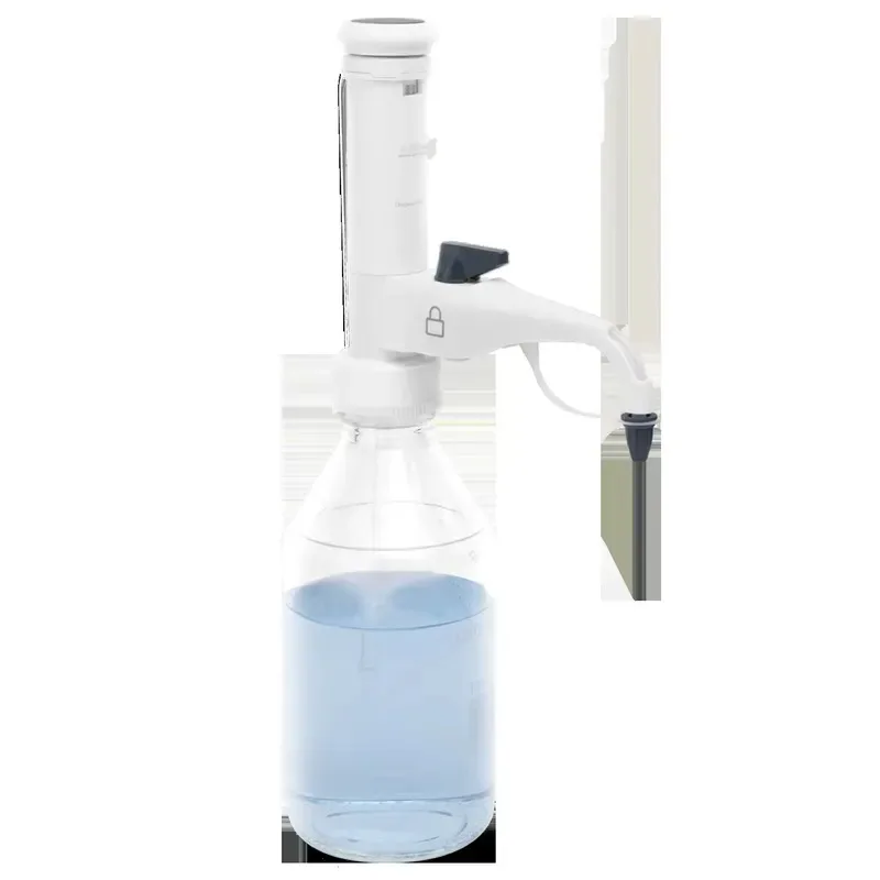 DispensMate-E 1-5ml 2-10ml 5-30ml 10-60ml Adjustable Volume Digital Bottle Dispenser Laboratory Machine with Adapters