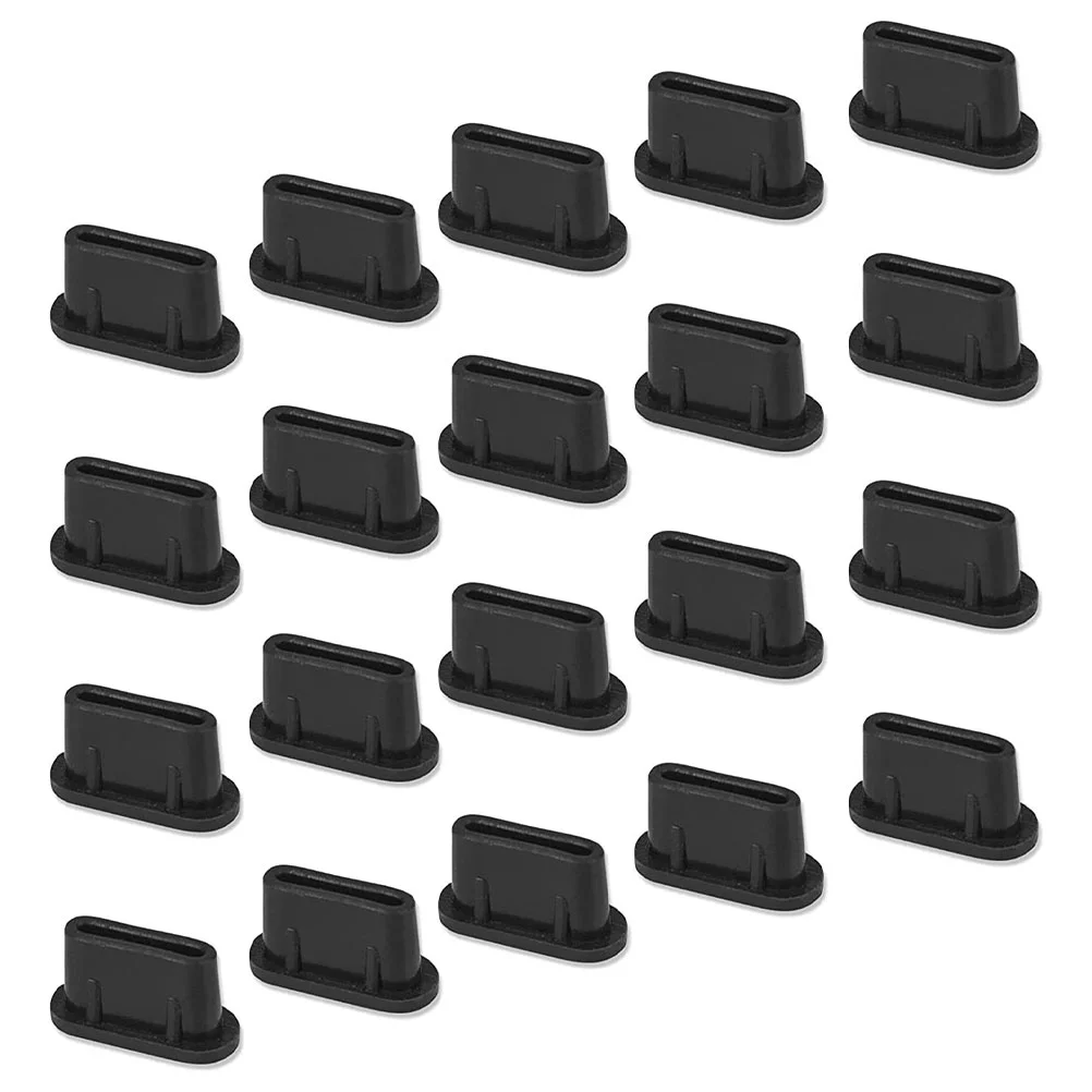 

200 Pcs Silicone Dust Covers Type C Anti Dust Plug Replacement Phone Port Caps Small Dust Cover Dust Plugs Phone Ports Covers