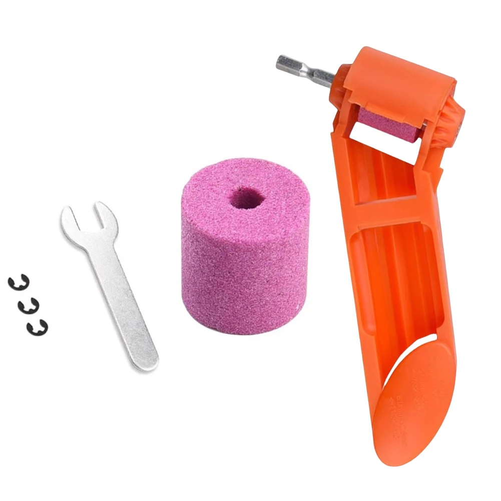 

1set Drill Grinder Wrench Gasket Portable Grinding Wheel Drill Bit Sharpener With Power Drills Power Tools Replacement Parts