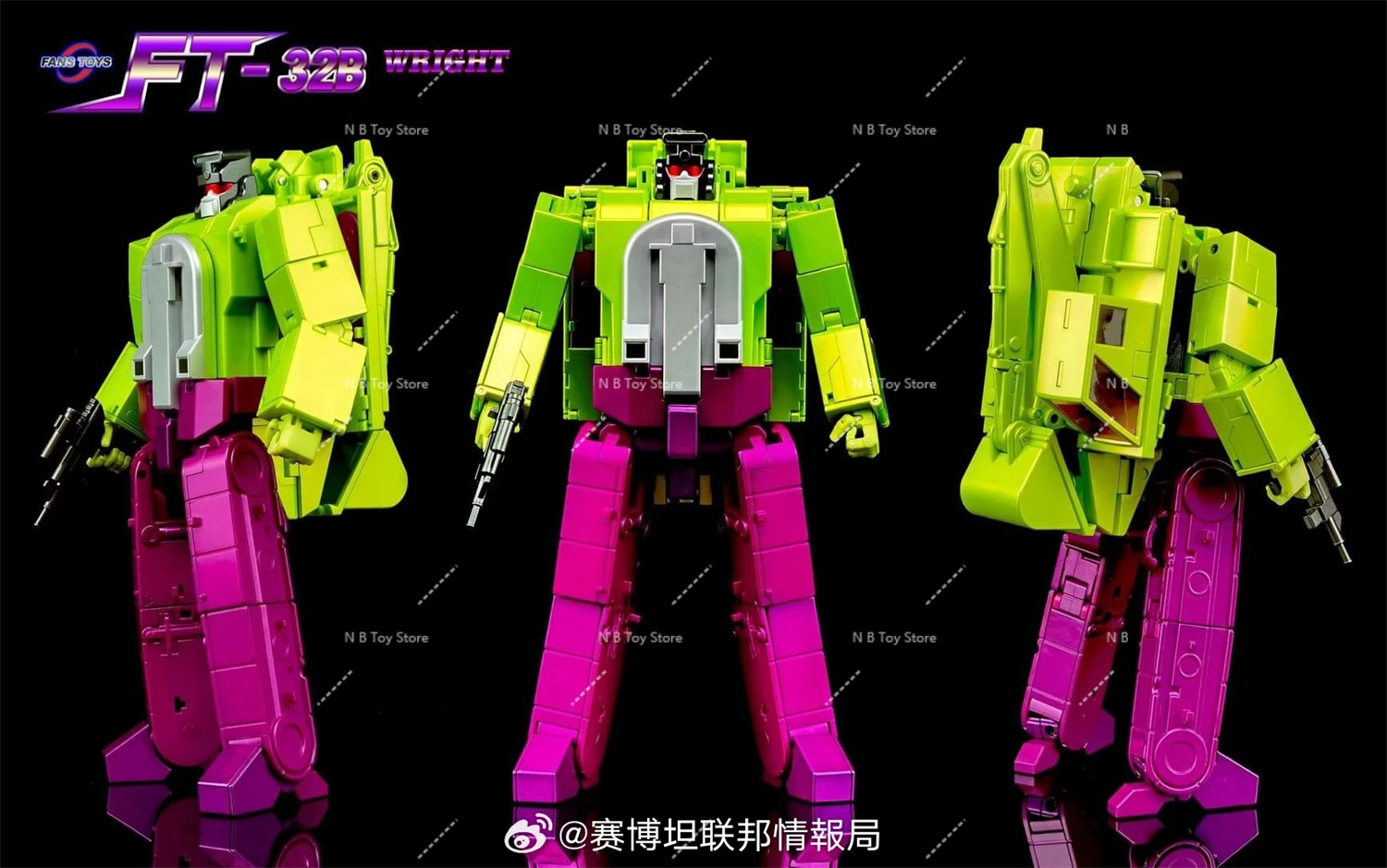 【AUF LAGER】Original Transformation FansToys FT-32B FT32B Devastator Scavenger Wright MP Ratio Actionfigur