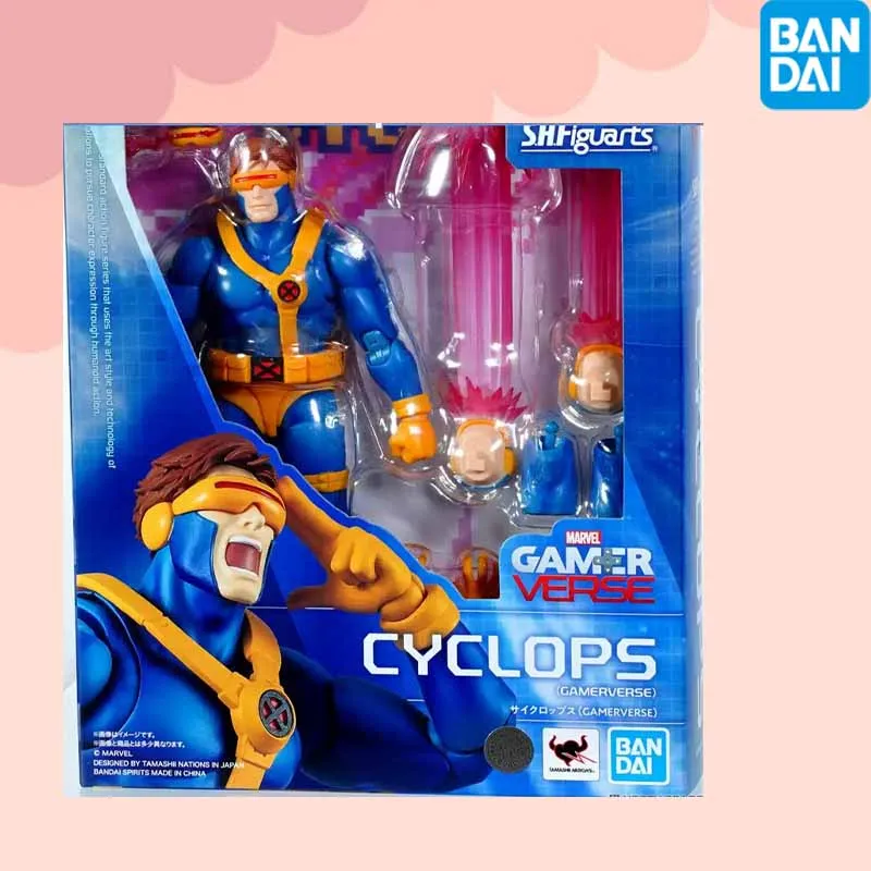 

Высокое качество Bandai оригинальные SHF GAMER VERSE CYCLOPS аниме фигурки игрушки для мальчиков