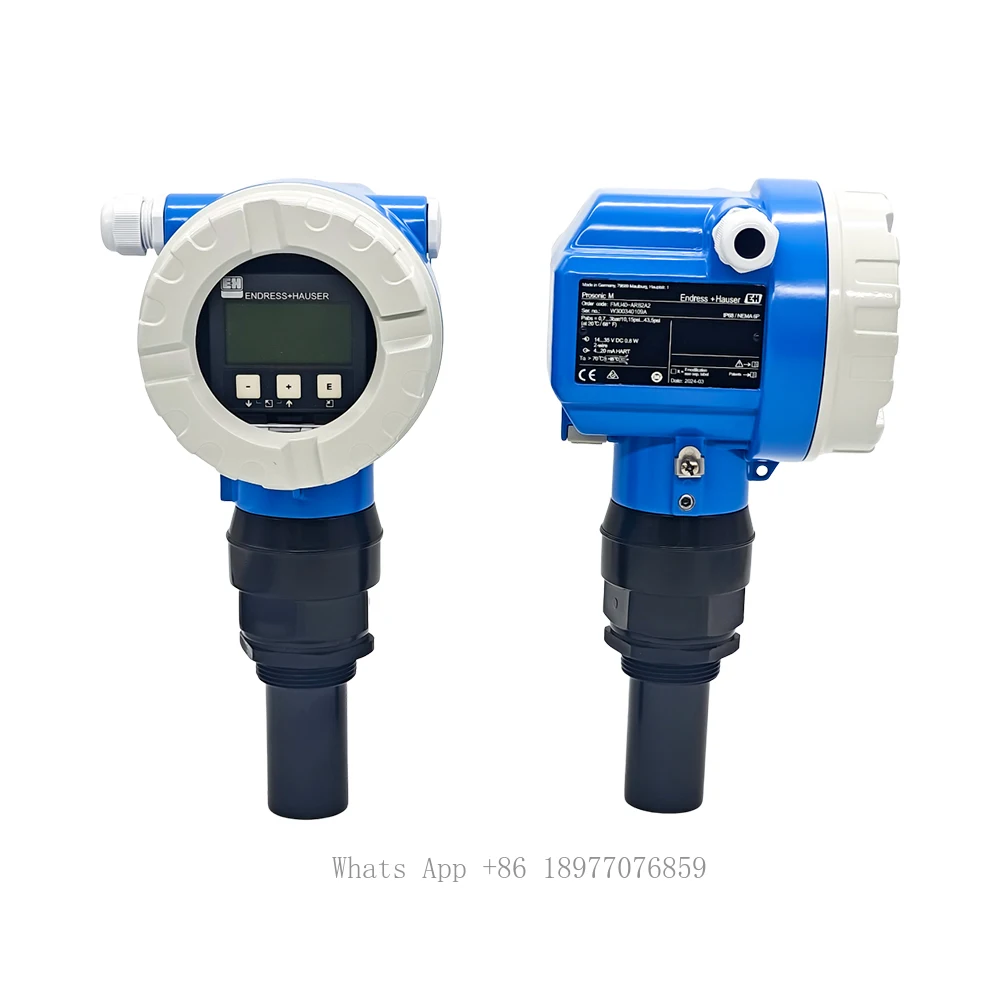 Factory Price Compact Ultrasonic Transmitter FMU40 Series E+H Non Contact Level Measuring Instrument