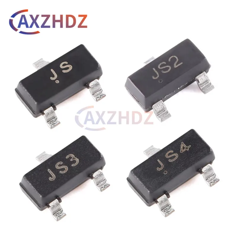100PCS SOT-23 BAS21 BAS21A BAS21C BAS21S JS JS2 JS3 JS4 250V 200mA SMD Switching Diode Transistor BAS21LT1G