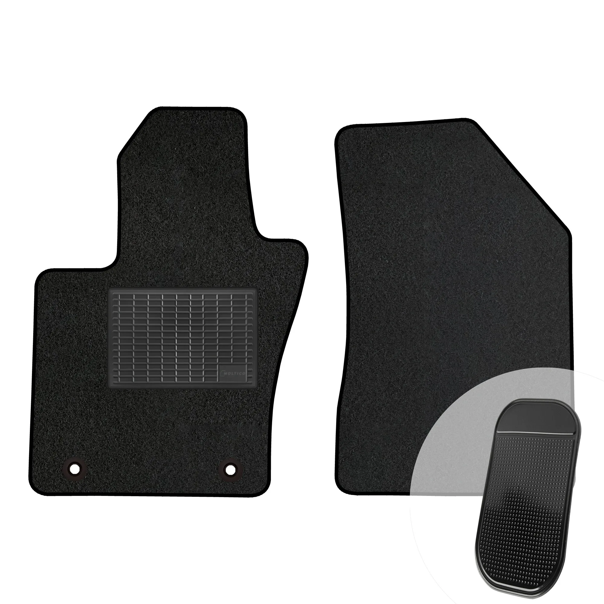 Veloursmatten Przody Zwart voor Alfa Romeo Tonale 2022-