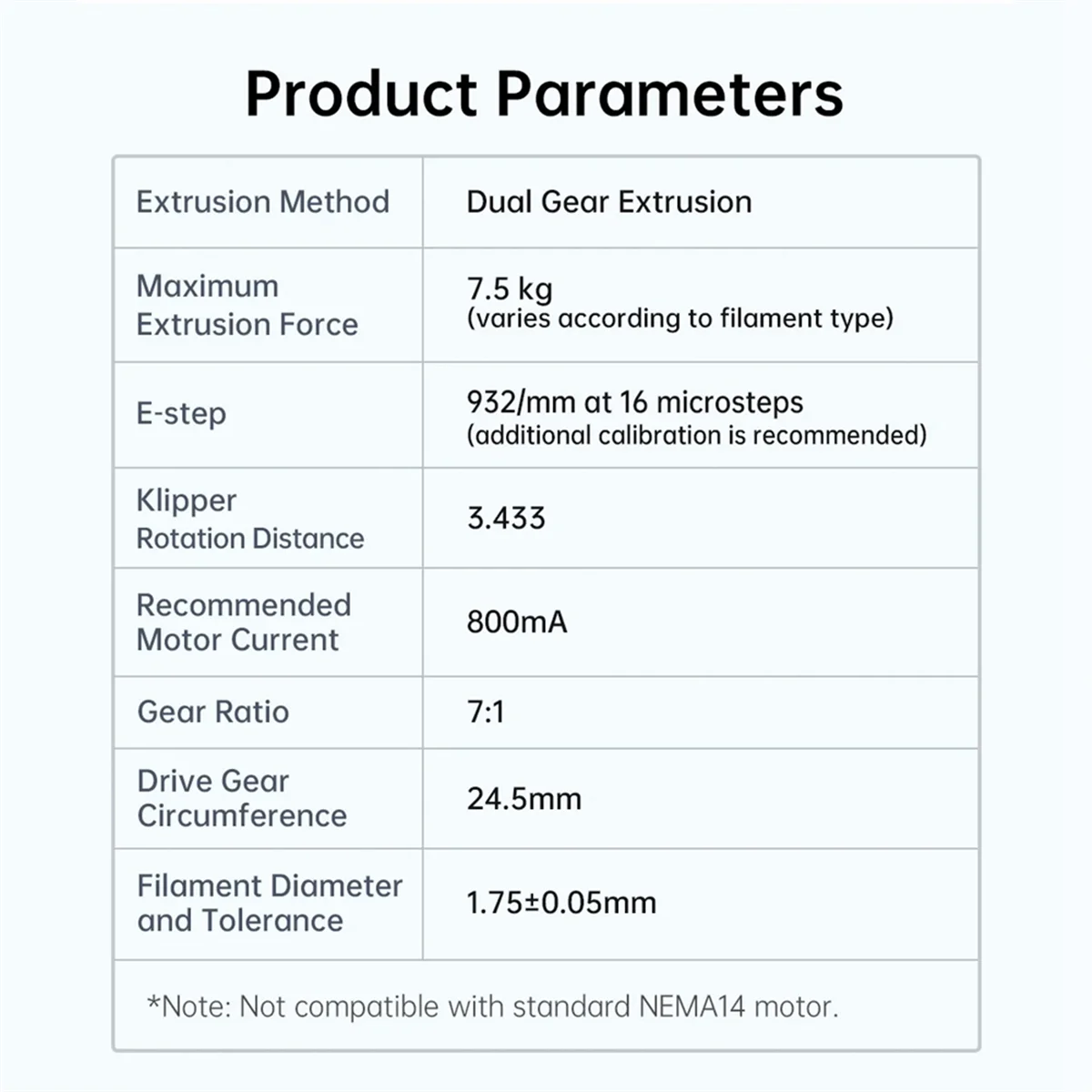 A69F-BIQU H2 V2X Direct Extruder Dual Gear Higher Flow Hotend 3D Printer Extruder for BIQU B1 BX Ender-3 Voron 2.4 Voron V0